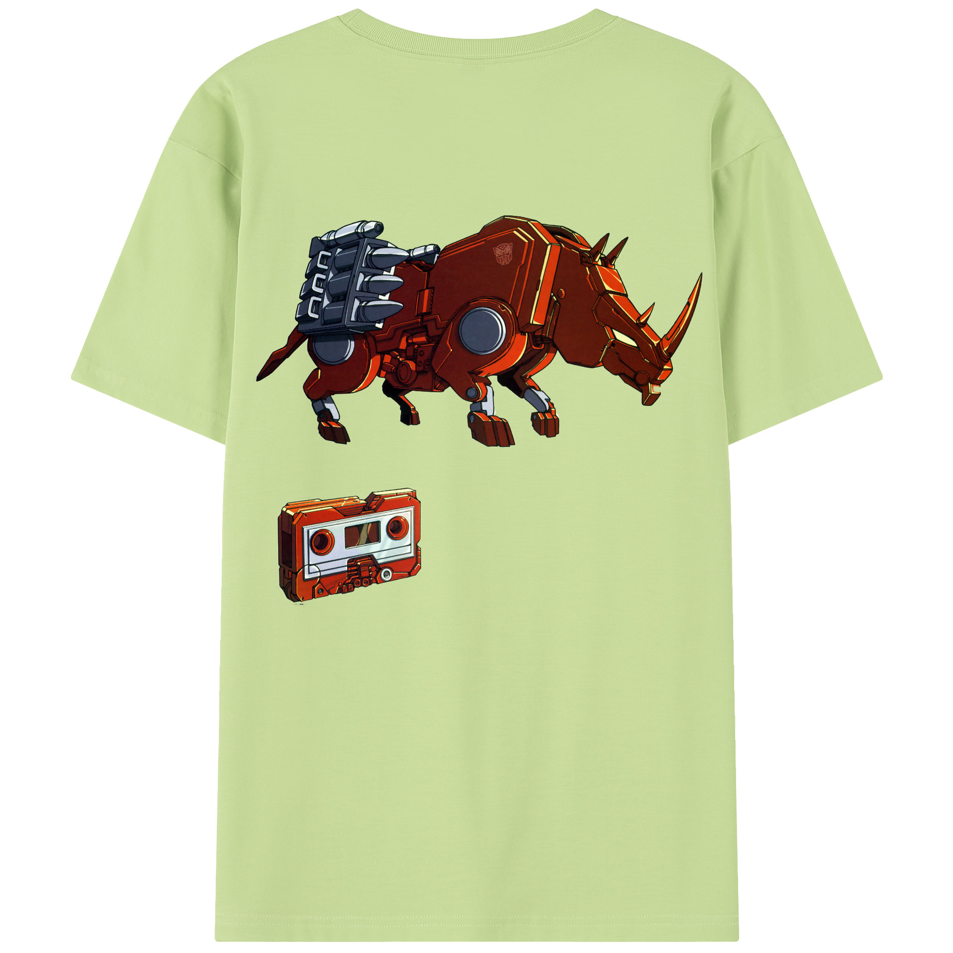 （画像用）  綿100％半袖Tシャツ（背面プリント）